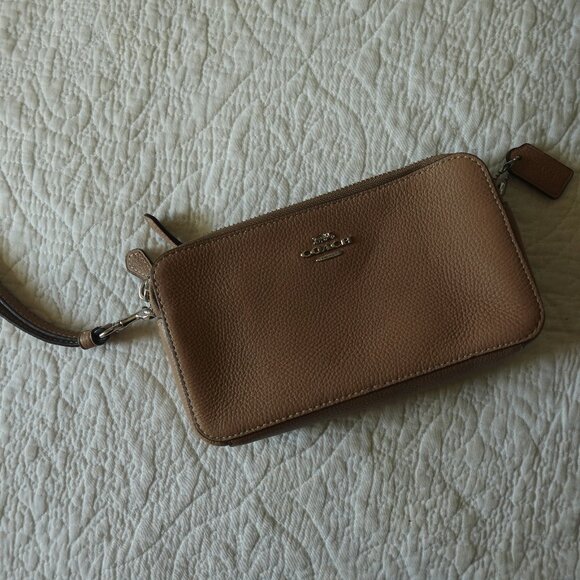 Coach Kira Crossbody Bag Taupe - Picture 5 of 15